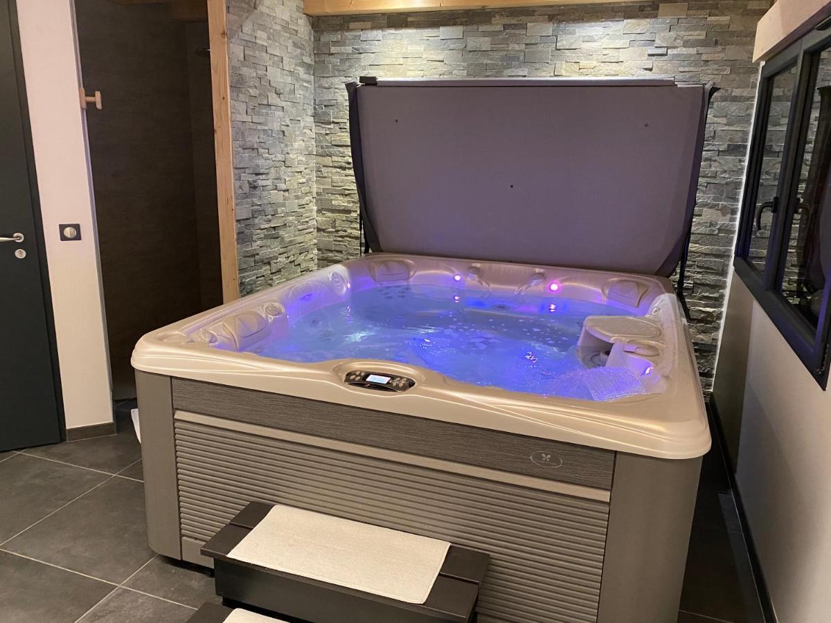 Gite De Charme Avec Jacuzzi #Calme #Cosy Viuz-en-Sallaz ภายนอก รูปภาพ
