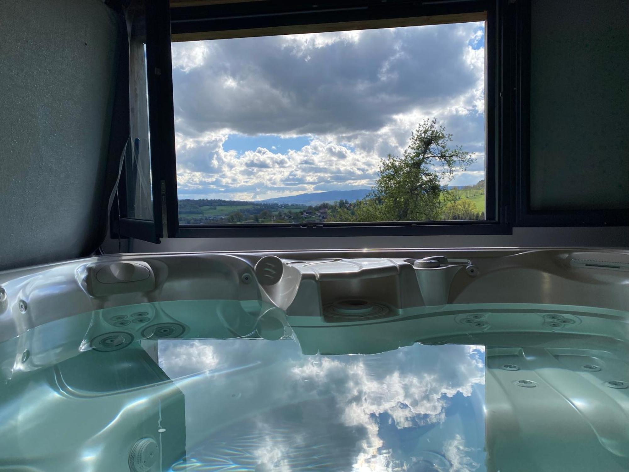 Gite De Charme Avec Jacuzzi #Calme #Cosy Viuz-en-Sallaz ภายนอก รูปภาพ