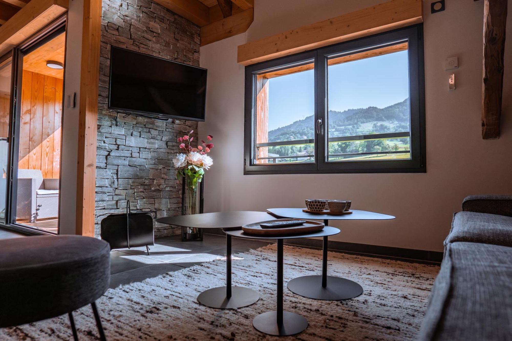 Gite De Charme Avec Jacuzzi #Calme #Cosy Viuz-en-Sallaz ภายนอก รูปภาพ